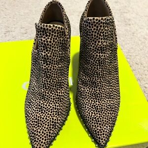 Gianni Bini Leopard Ankle Boot